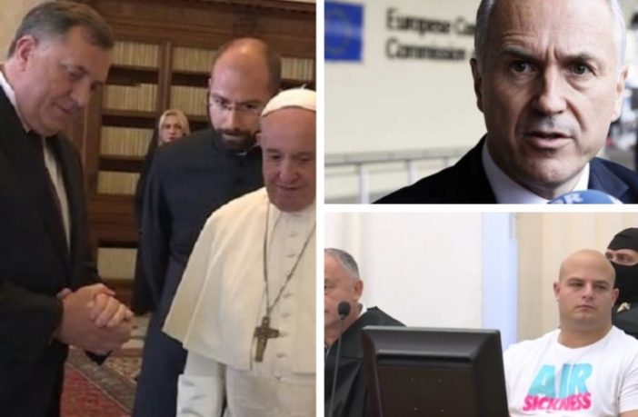 Ludila, ali samo nek' su naša: Himna BiH na top listi, papa se sastaje sa osobom koja negira genocid, Inckova zabrinutost evoluirala u čuđenje