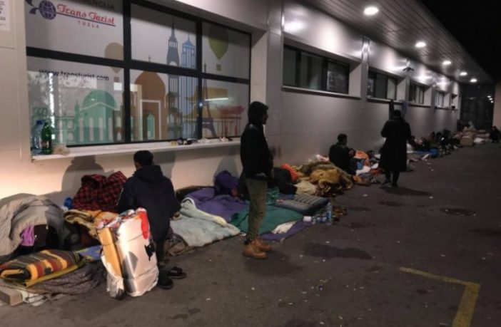 Izvještaj BVMN: Tuzla - novo žarište problema zbog zbrinjavanja migranata u BiH?
