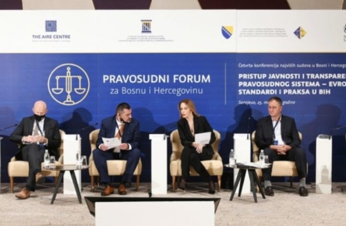 Refleksije godišnjeg Pravosudnog foruma u BiH: Sudovi spremni na veću otvorenost za javnost