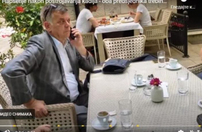 Vukanović sve snimao: Od sudija tražio da se vrate na posao a ne da u toku radnog vremena sjede u kafani