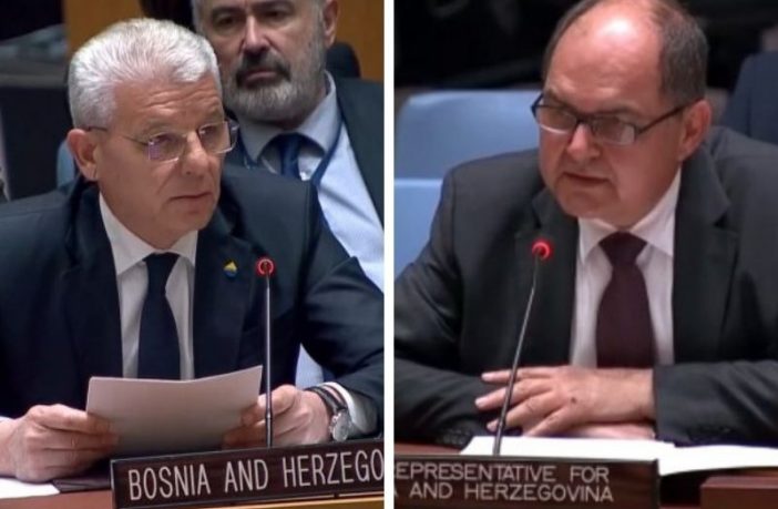 Šmit i Džaferović pred Vijećem sigurnosti UN-a: Vlasti RS nastavljaju sa narušavanjem suvereniteta BiH