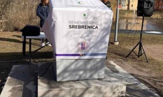 U Švedskoj otkriven spomenik žrtvama genocida u Srebrenici